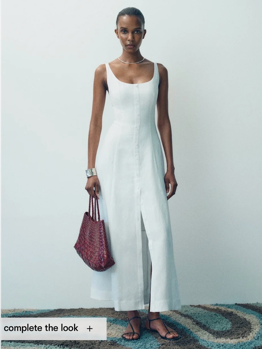 NWT Fraise Linen Dress